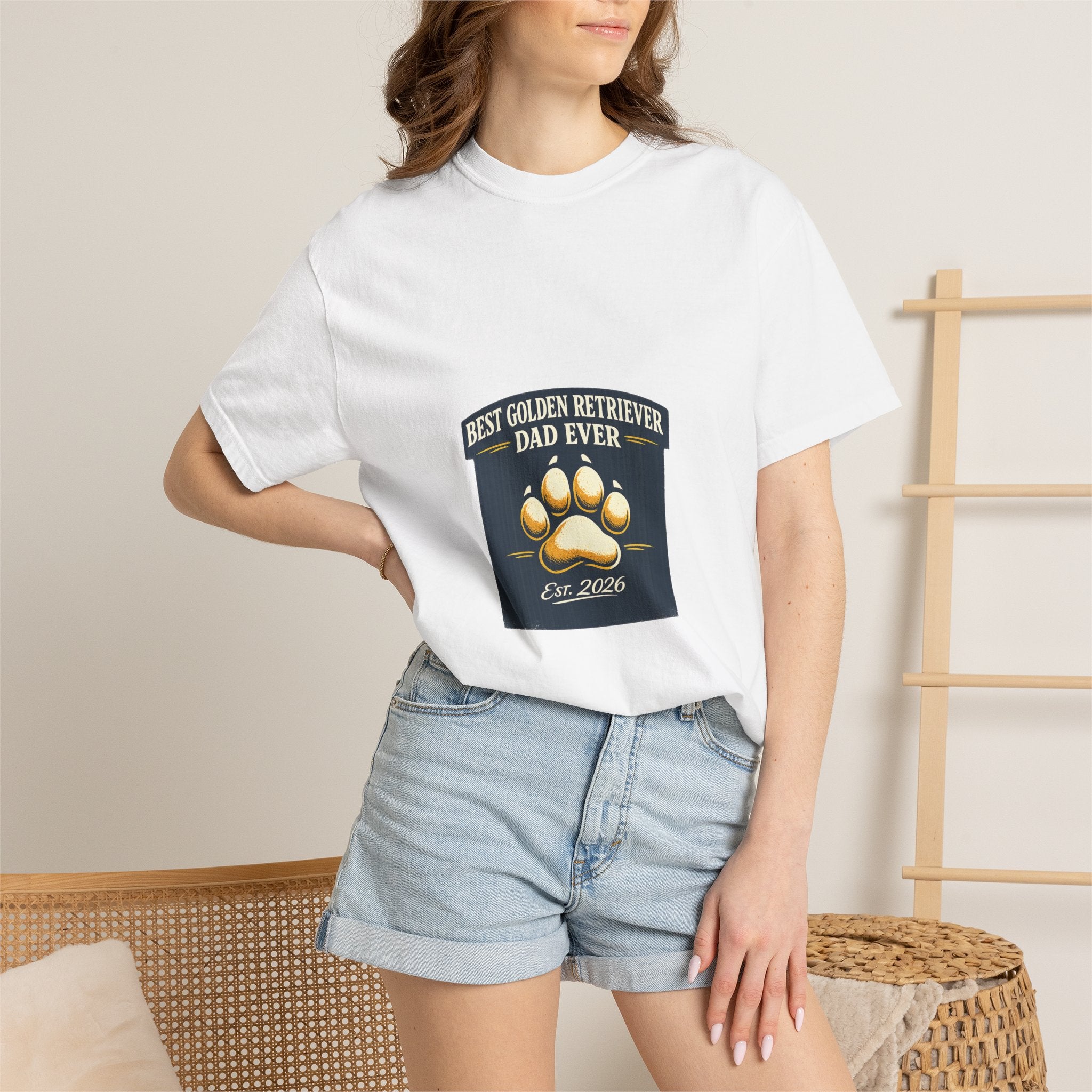 Best Golden Dad Ever (Personalized)