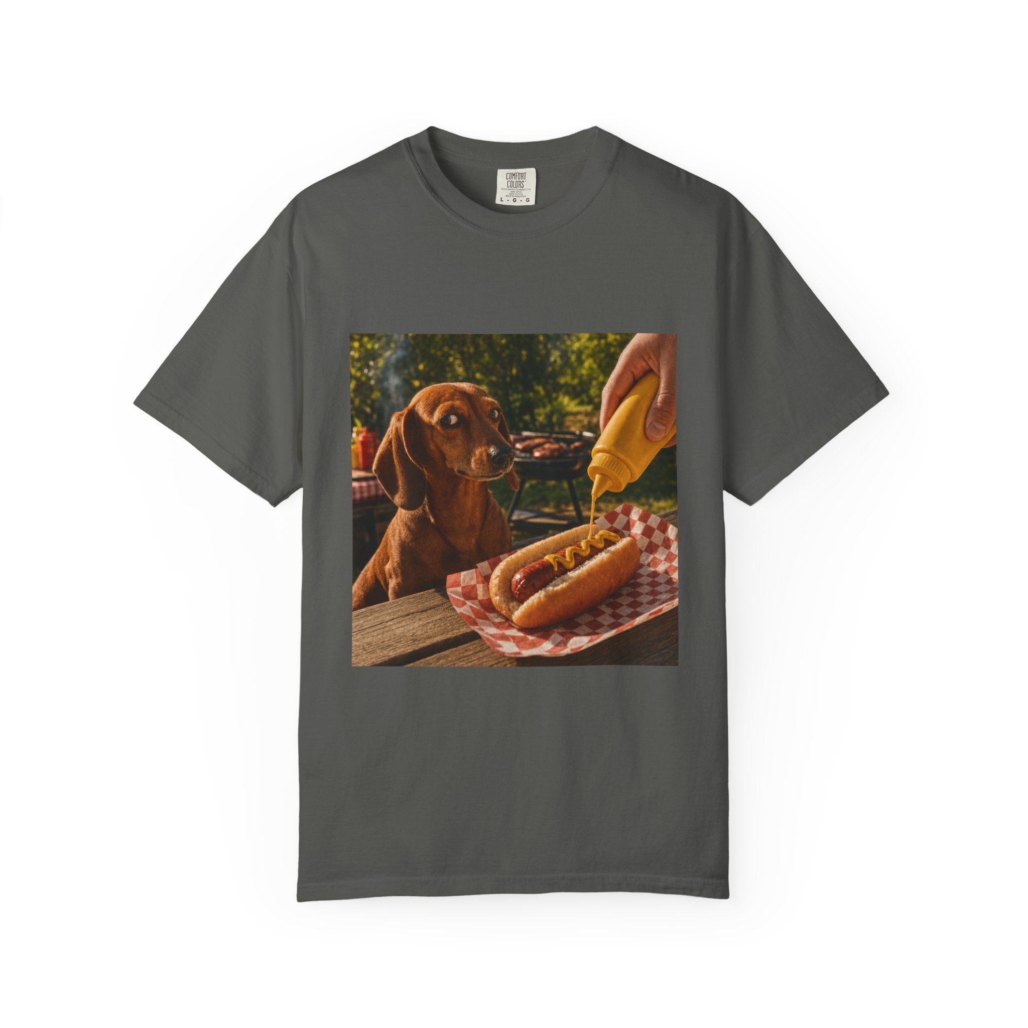 Suspicious Mustard (Dachshund)
